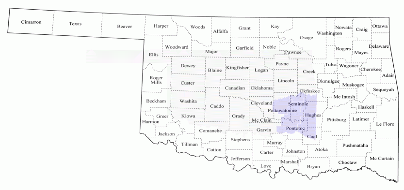 KEDDO Map – Kiamichi Economic Development District of Oklahoma